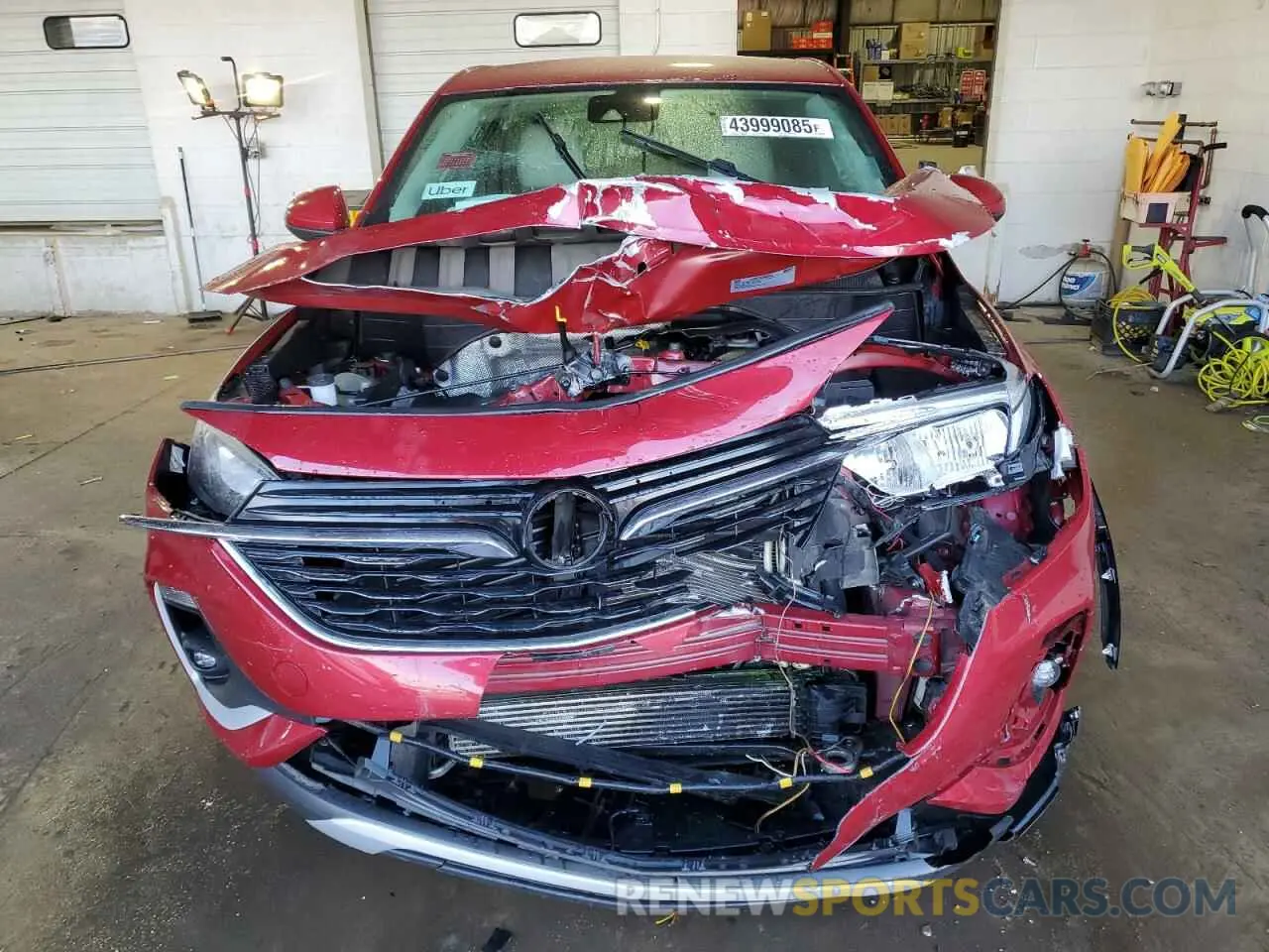 5 fotografías del automóvil dañado KL4MMBS22LB120515 BUICK ENCORE 2020