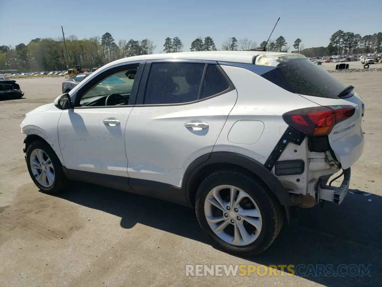 2 fotografías del automóvil dañado KL4MMBS23LB099755 BUICK ENCORE 2020