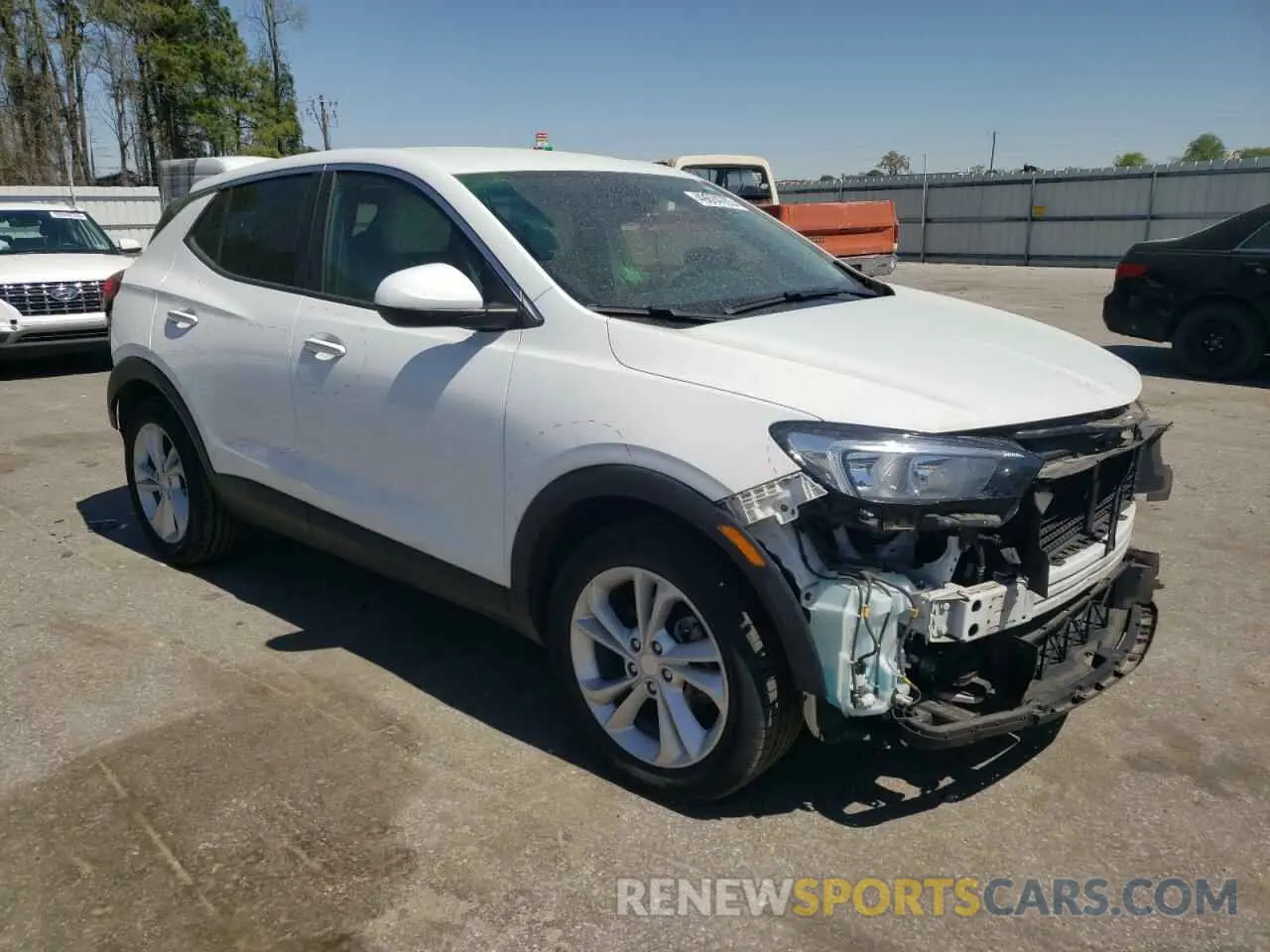 4 fotografías del automóvil dañado KL4MMBS23LB099755 BUICK ENCORE 2020