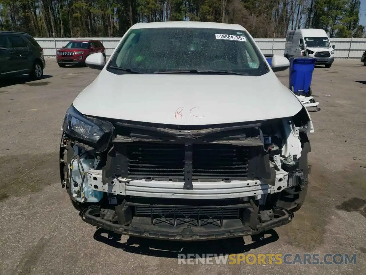 5 fotografías del automóvil dañado KL4MMBS23LB099755 BUICK ENCORE 2020