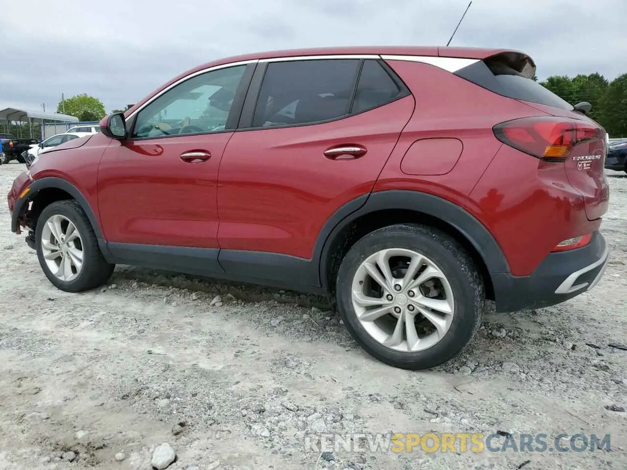 2 fotografías del automóvil dañado KL4MMBS23LB120734 BUICK ENCORE 2020