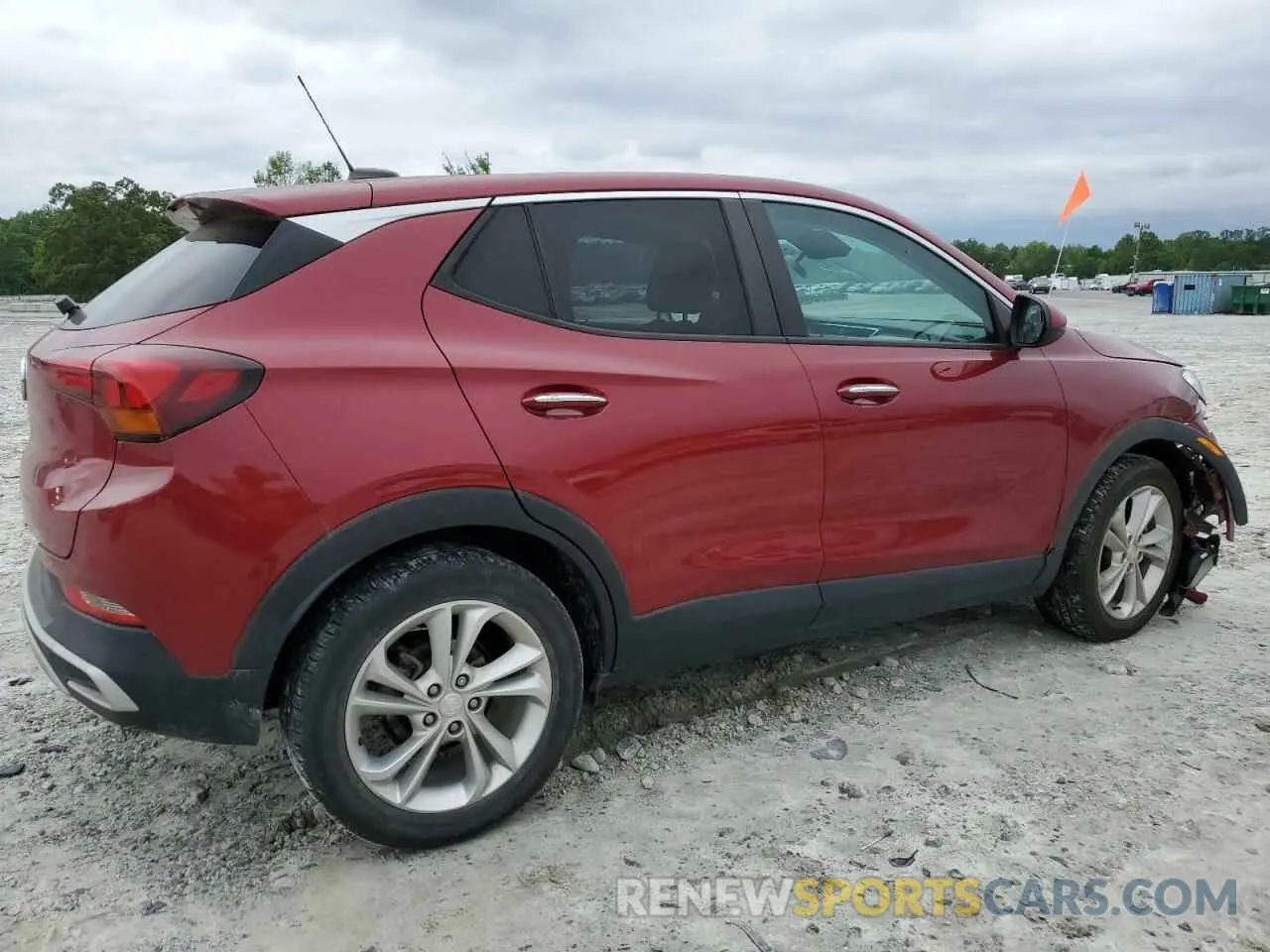 3 fotografías del automóvil dañado KL4MMBS23LB120734 BUICK ENCORE 2020