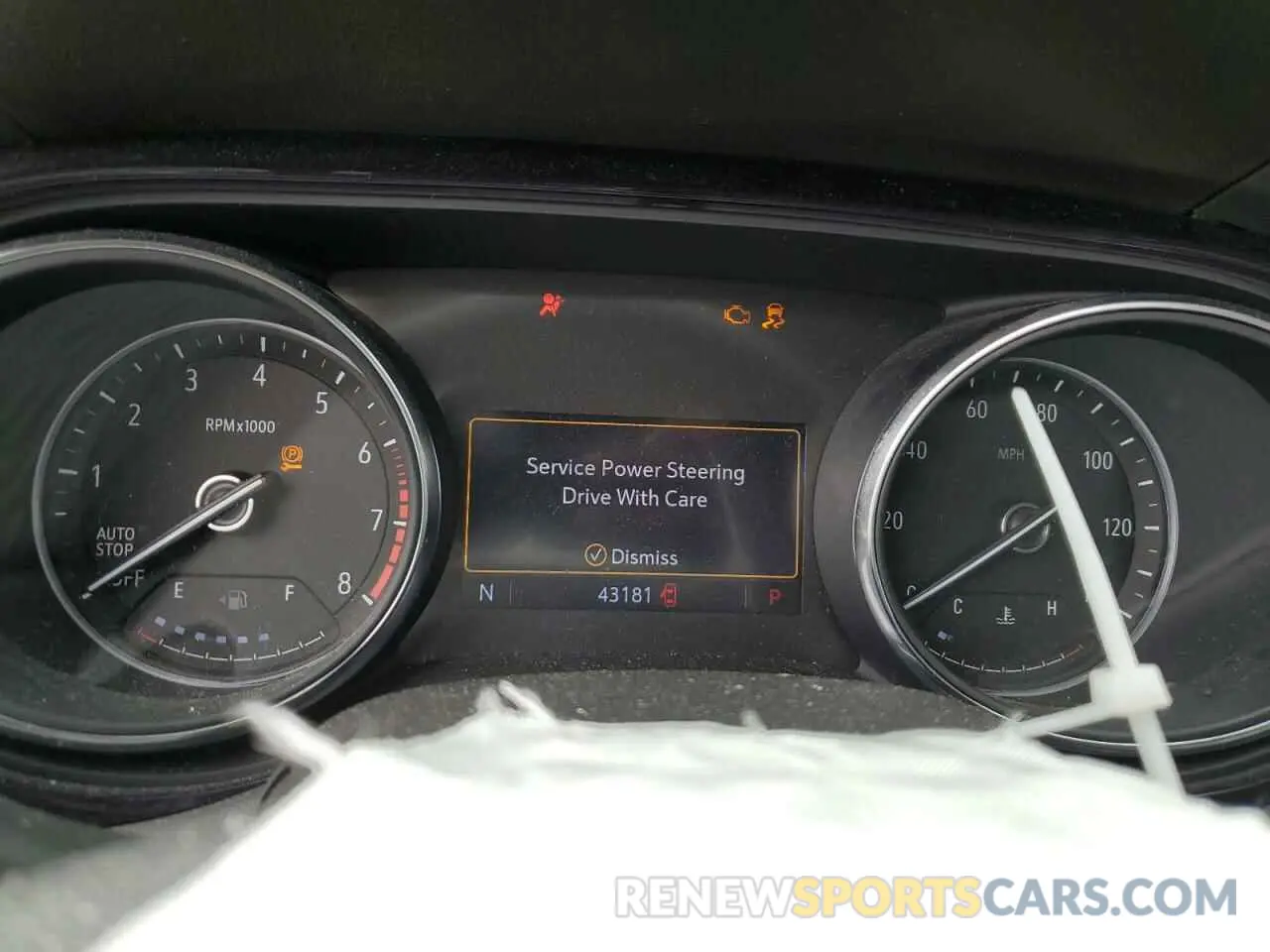 9 fotografías del automóvil dañado KL4MMBS23LB120734 BUICK ENCORE 2020