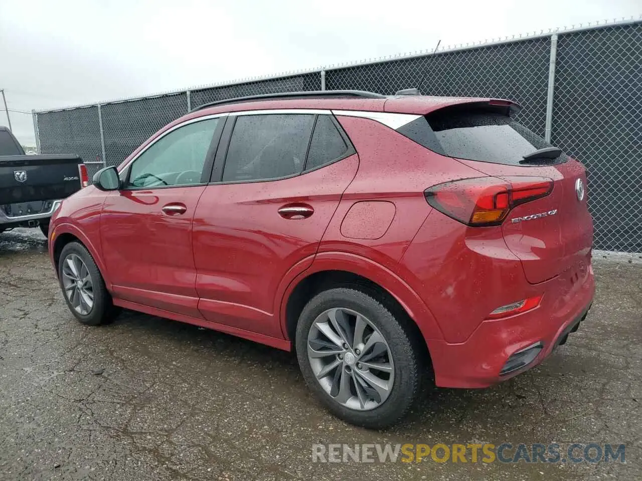 2 fotografías del automóvil dañado KL4MMBS24LB132150 BUICK ENCORE 2020