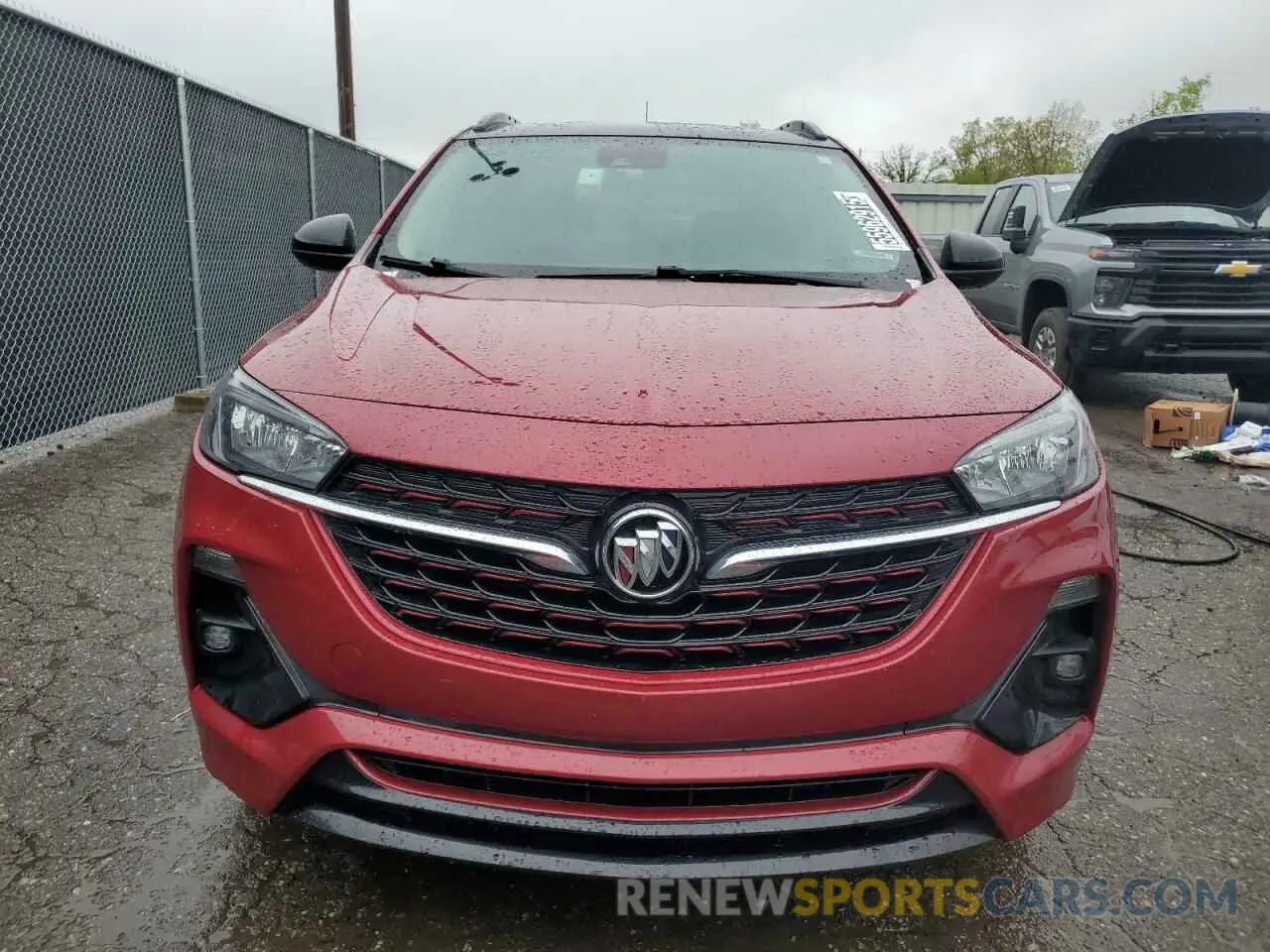5 fotografías del automóvil dañado KL4MMBS24LB132150 BUICK ENCORE 2020