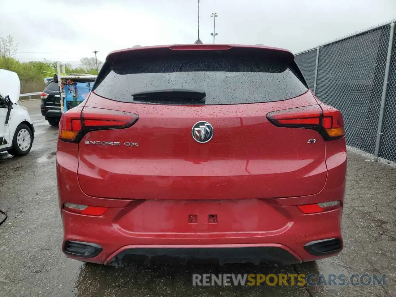 6 fotografías del automóvil dañado KL4MMBS24LB132150 BUICK ENCORE 2020