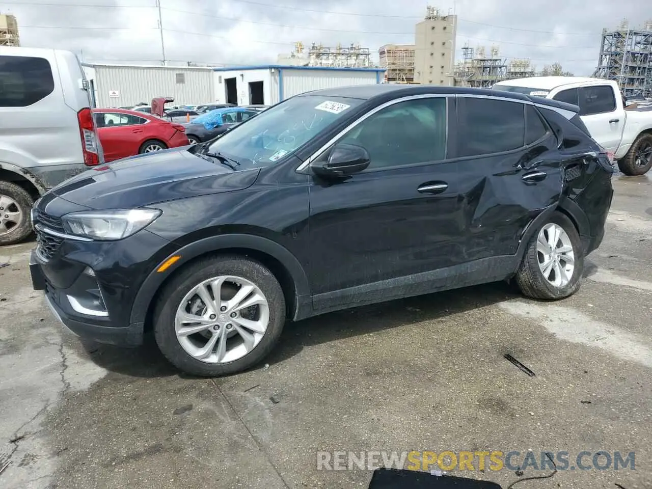 1 fotografías del automóvil dañado KL4MMBS25LB095898 BUICK ENCORE 2020