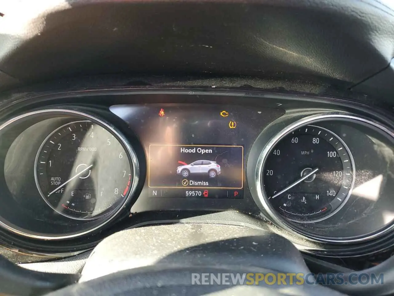 9 fotografías del automóvil dañado KL4MMBS26LB114989 BUICK ENCORE 2020