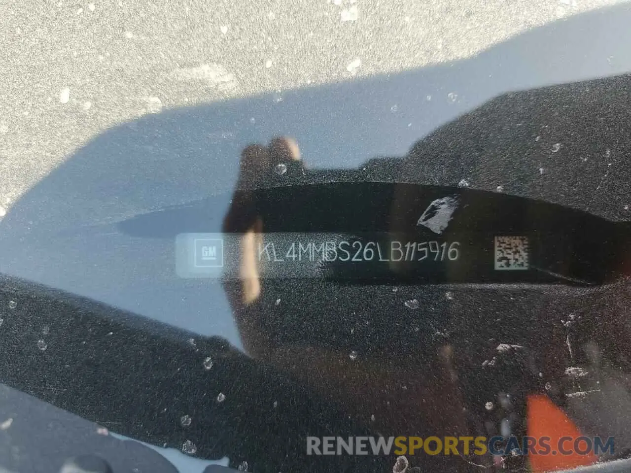 13 fotografías del automóvil dañado KL4MMBS26LB115916 BUICK ENCORE 2020
