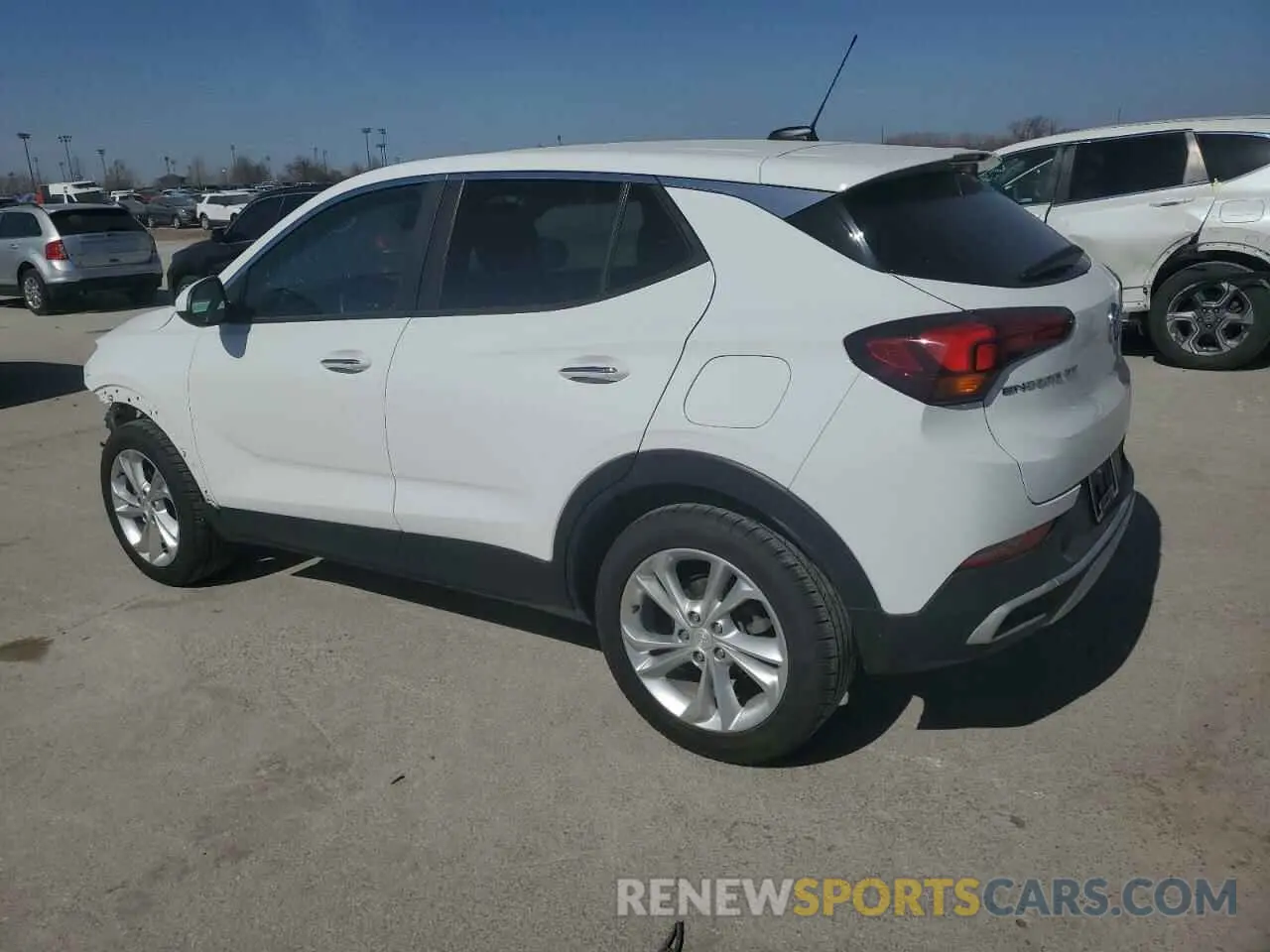 2 fotografías del automóvil dañado KL4MMBS26LB115916 BUICK ENCORE 2020