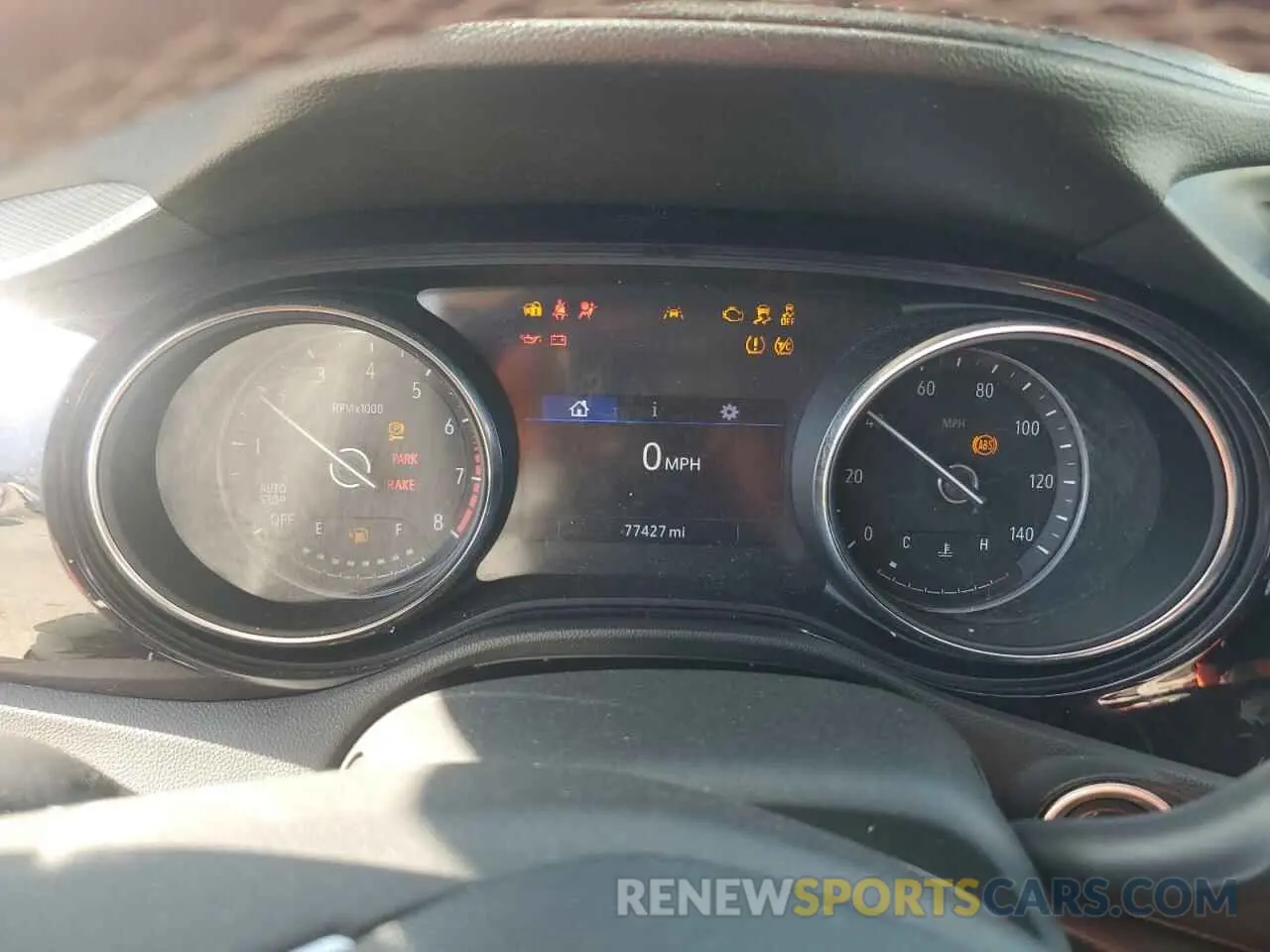 9 fotografías del automóvil dañado KL4MMBS26LB115916 BUICK ENCORE 2020