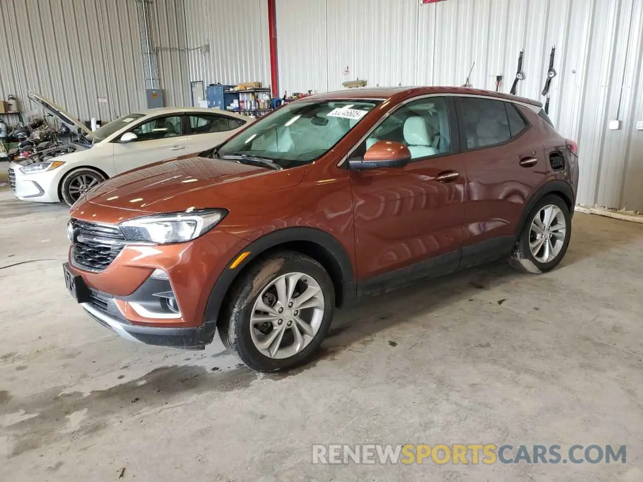 1 fotografías del automóvil dañado KL4MMBS27LB103340 BUICK ENCORE 2020