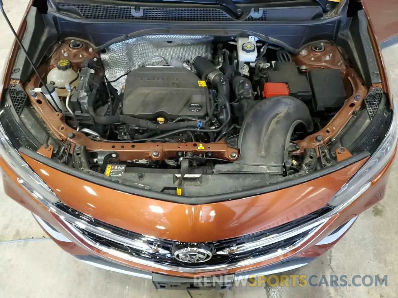 11 fotografías del automóvil dañado KL4MMBS27LB103340 BUICK ENCORE 2020