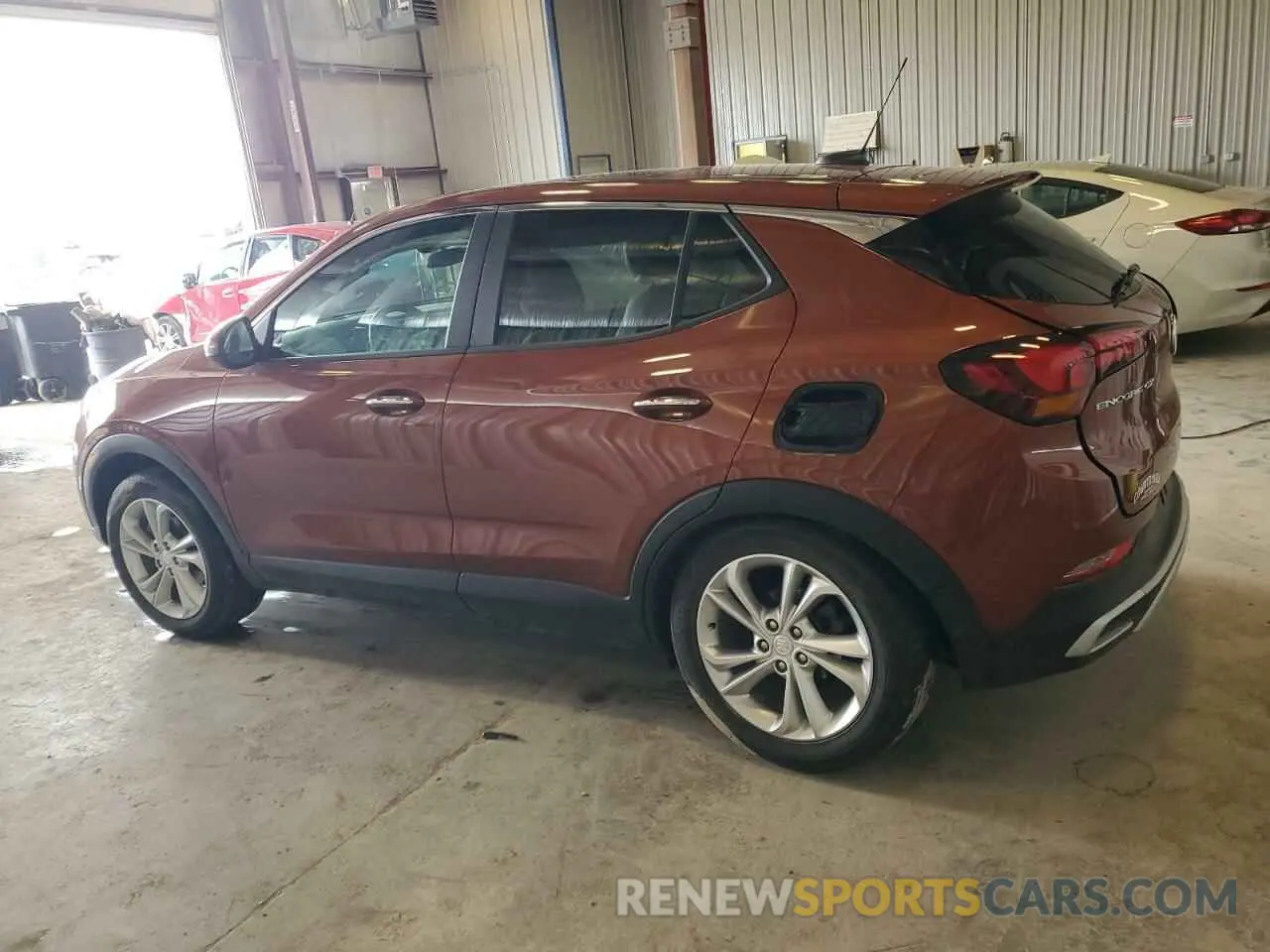 2 fotografías del automóvil dañado KL4MMBS27LB103340 BUICK ENCORE 2020
