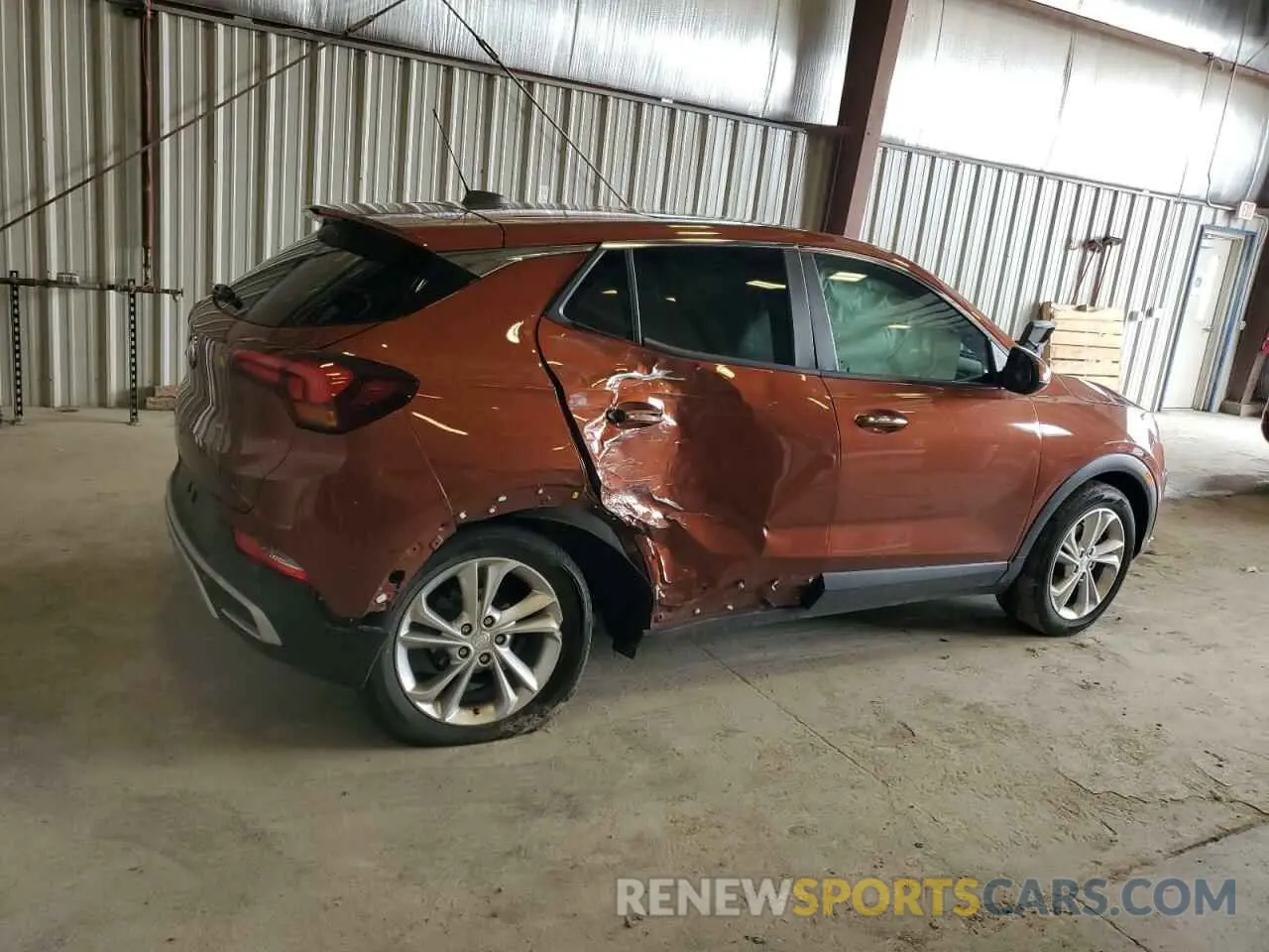 3 fotografías del automóvil dañado KL4MMBS27LB103340 BUICK ENCORE 2020