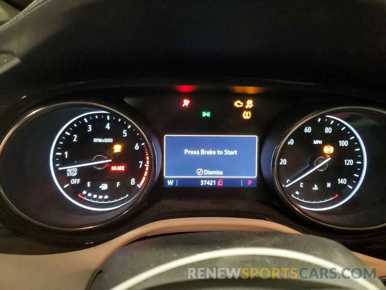 9 fotografías del automóvil dañado KL4MMBS27LB103340 BUICK ENCORE 2020