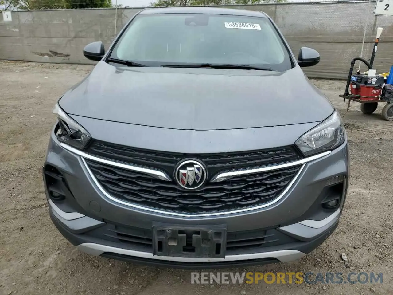 5 fotografías del automóvil dañado KL4MMBS29LB129101 BUICK ENCORE 2020