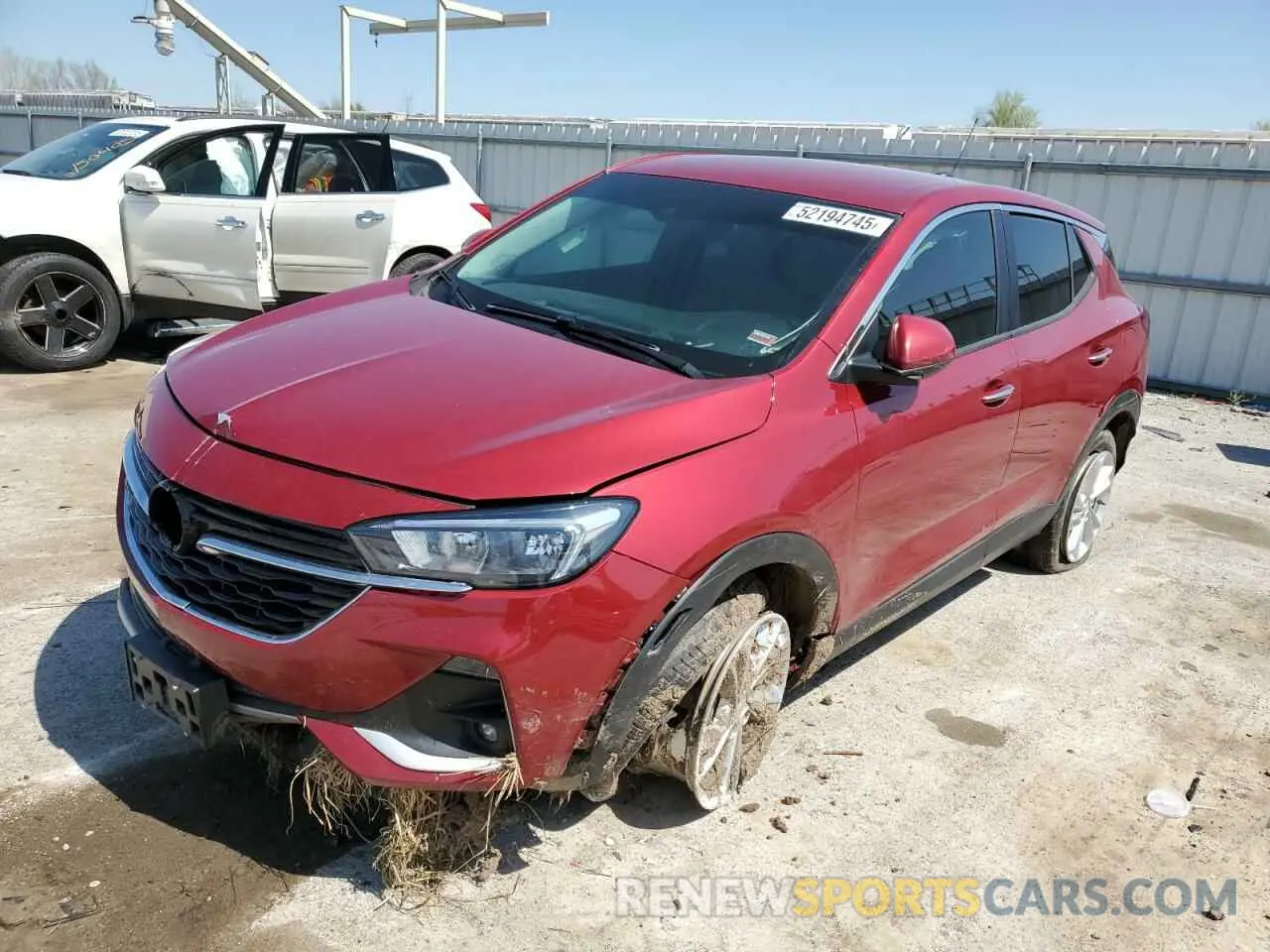 1 fotografías del automóvil dañado KL4MMBS2XLB119161 BUICK ENCORE 2020