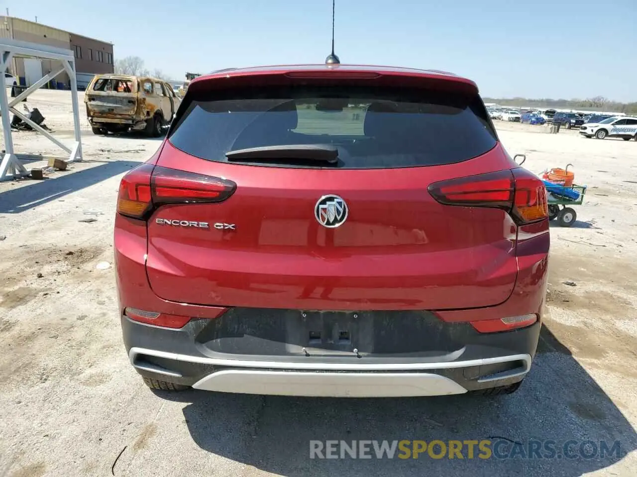 6 fotografías del automóvil dañado KL4MMBS2XLB119161 BUICK ENCORE 2020