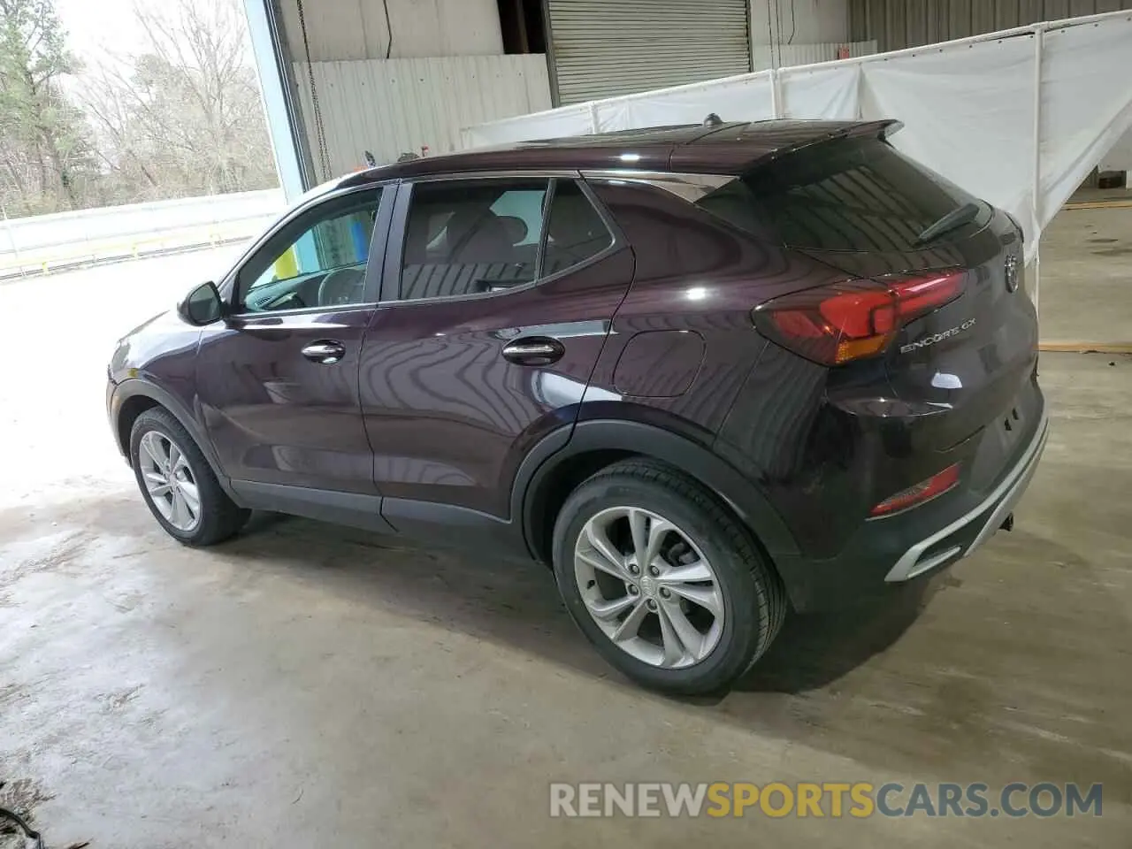 2 fotografías del automóvil dañado KL4MMBS2XLB120701 BUICK ENCORE 2020