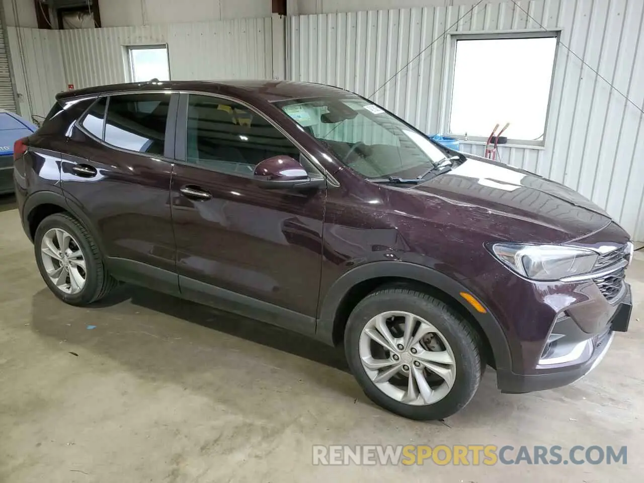 4 fotografías del automóvil dañado KL4MMBS2XLB120701 BUICK ENCORE 2020