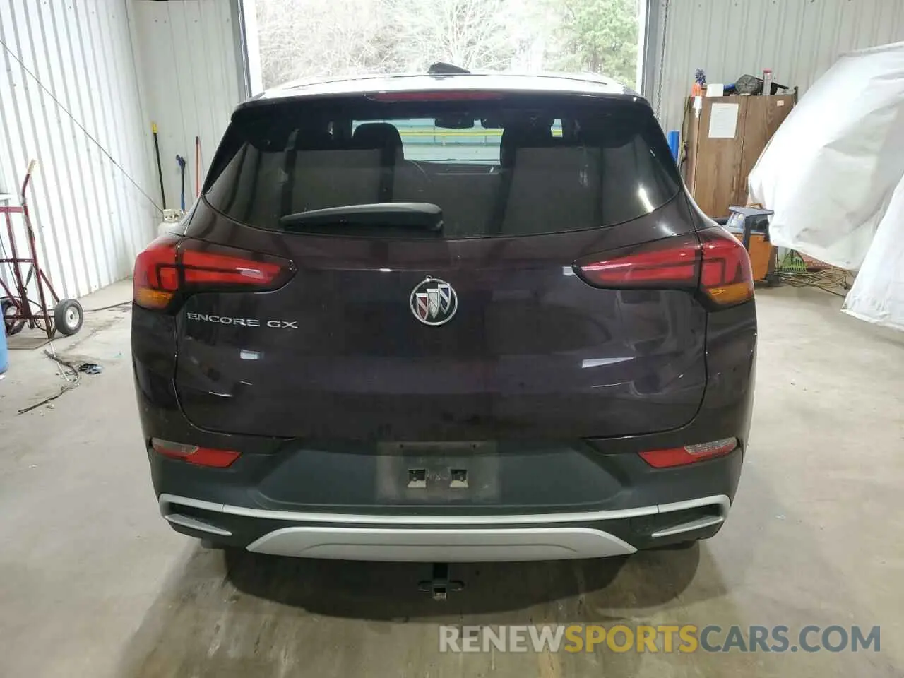 6 fotografías del automóvil dañado KL4MMBS2XLB120701 BUICK ENCORE 2020