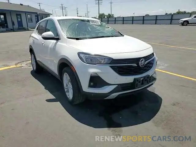 14 fotografías del automóvil dañado KL4MMCSL8LB119349 BUICK ENCORE 2020