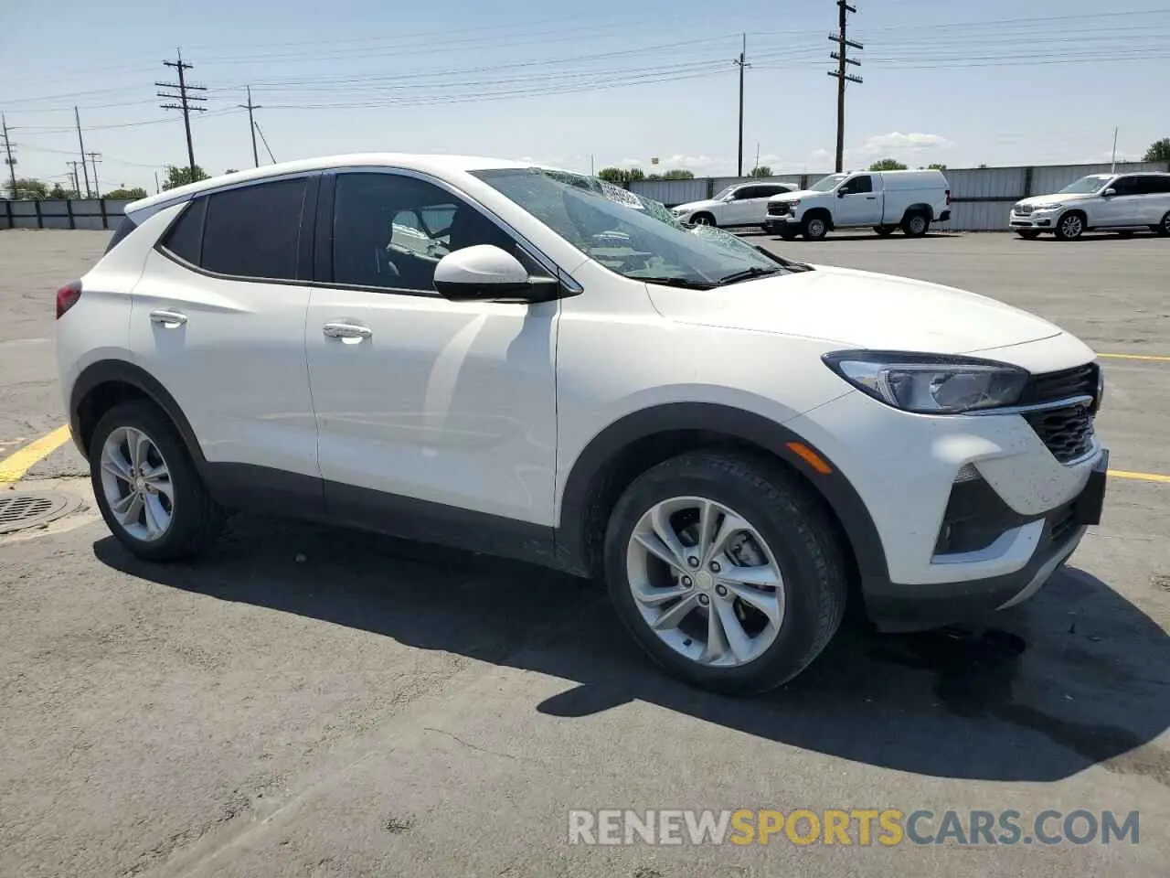 4 fotografías del automóvil dañado KL4MMCSL8LB119349 BUICK ENCORE 2020