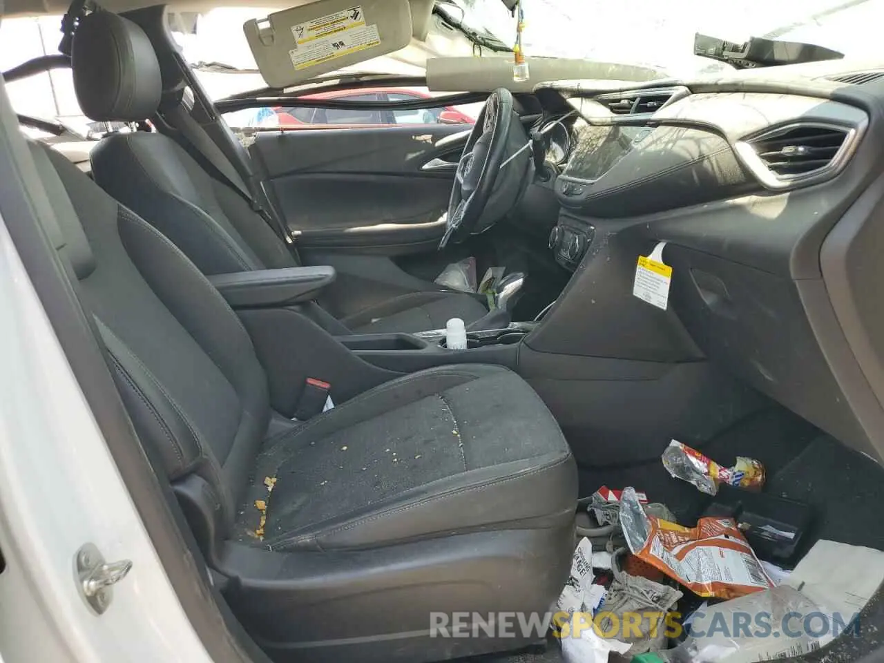 7 fotografías del automóvil dañado KL4MMCSL8LB119349 BUICK ENCORE 2020