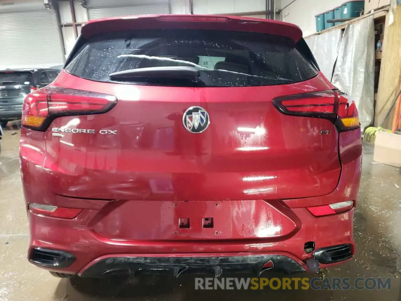 6 fotografías del automóvil dañado KL4MMCSLXLB070655 BUICK ENCORE 2020