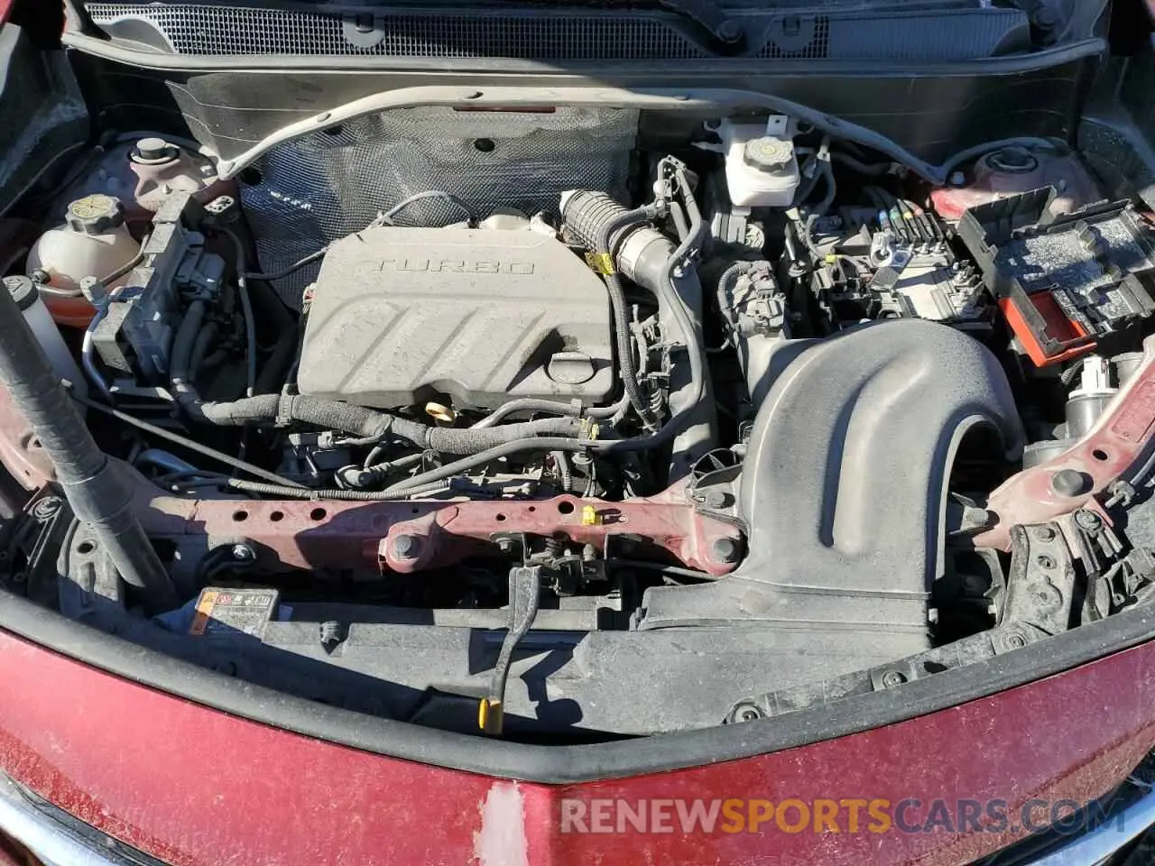 11 fotografías del automóvil dañado KL4MMDS20LB129628 BUICK ENCORE 2020