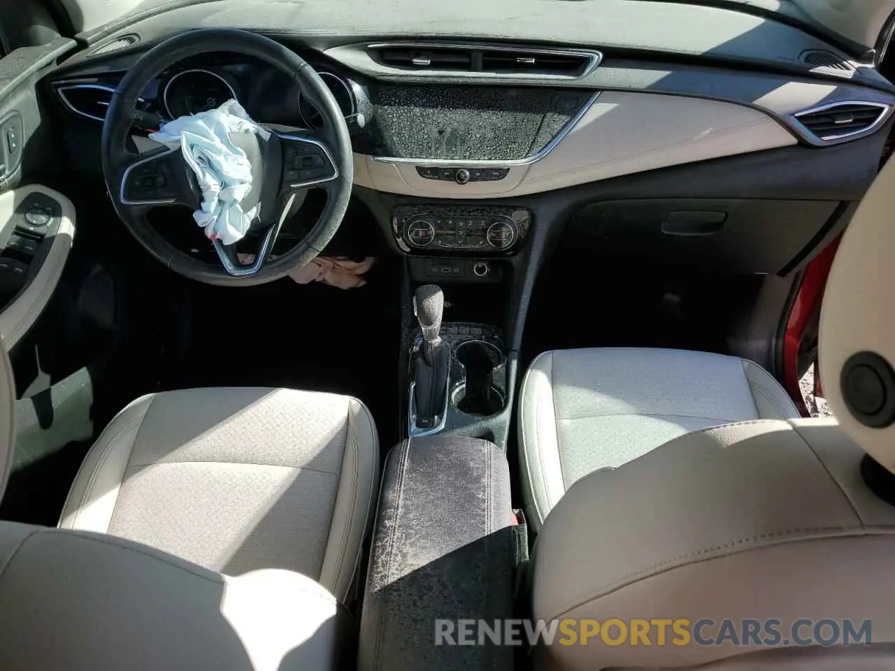 8 fotografías del automóvil dañado KL4MMDS20LB129628 BUICK ENCORE 2020