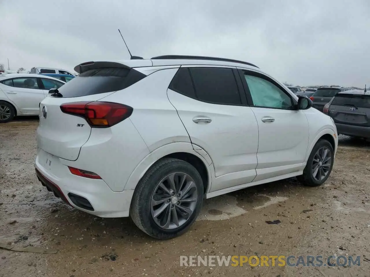 3 fotografías del automóvil dañado KL4MMDS29LB097245 BUICK ENCORE 2020