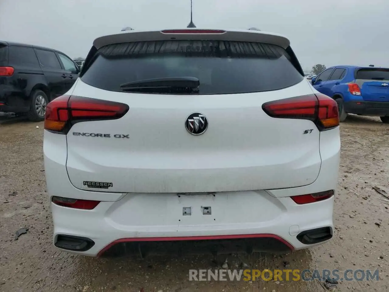 6 fotografías del automóvil dañado KL4MMDS29LB097245 BUICK ENCORE 2020