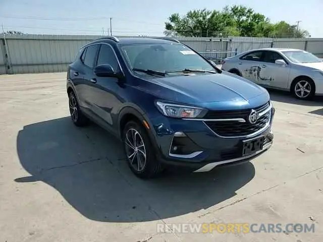 11 fotografías del automóvil dañado KL4MMDSL0LB105340 BUICK ENCORE 2020