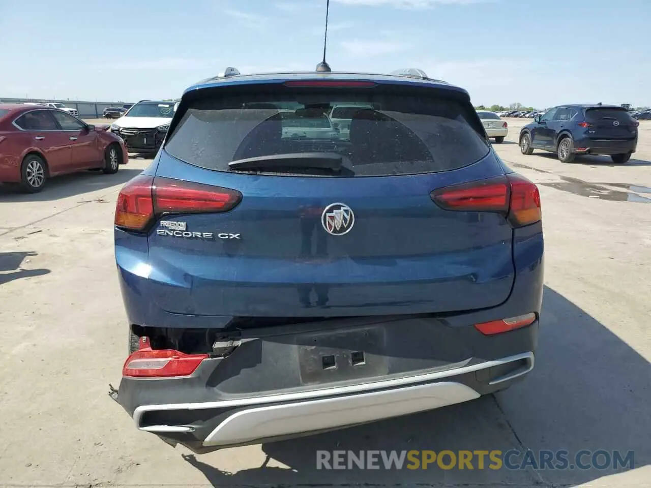 6 fotografías del automóvil dañado KL4MMDSL0LB105340 BUICK ENCORE 2020