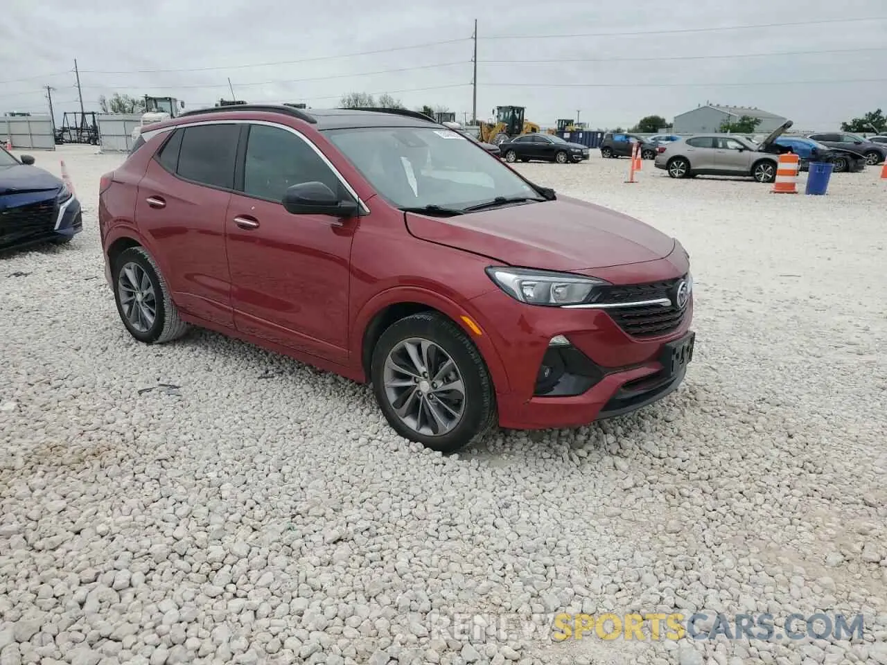 4 fotografías del automóvil dañado KL4MMDSL2LB104125 BUICK ENCORE 2020