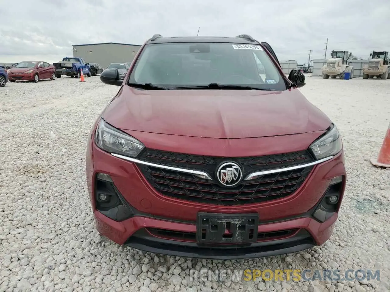 5 fotografías del automóvil dañado KL4MMDSL2LB104125 BUICK ENCORE 2020