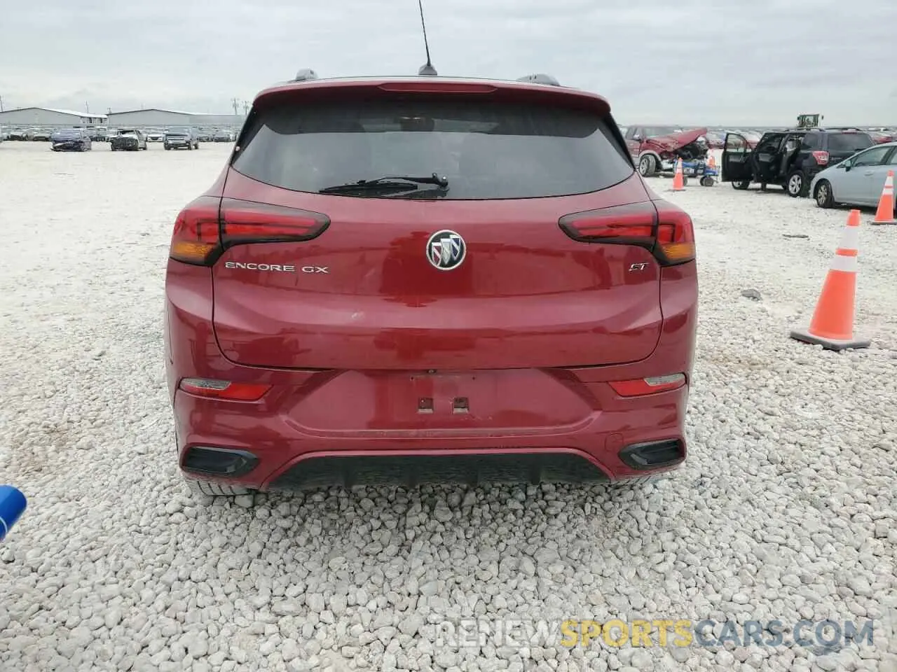 6 fotografías del automóvil dañado KL4MMDSL2LB104125 BUICK ENCORE 2020