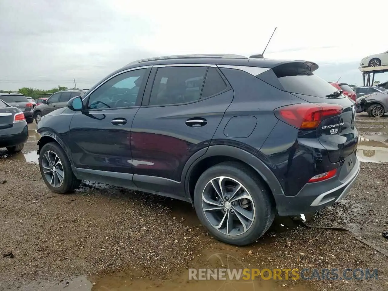2 fotografías del automóvil dañado KL4MMDSL7LB106419 BUICK ENCORE 2020