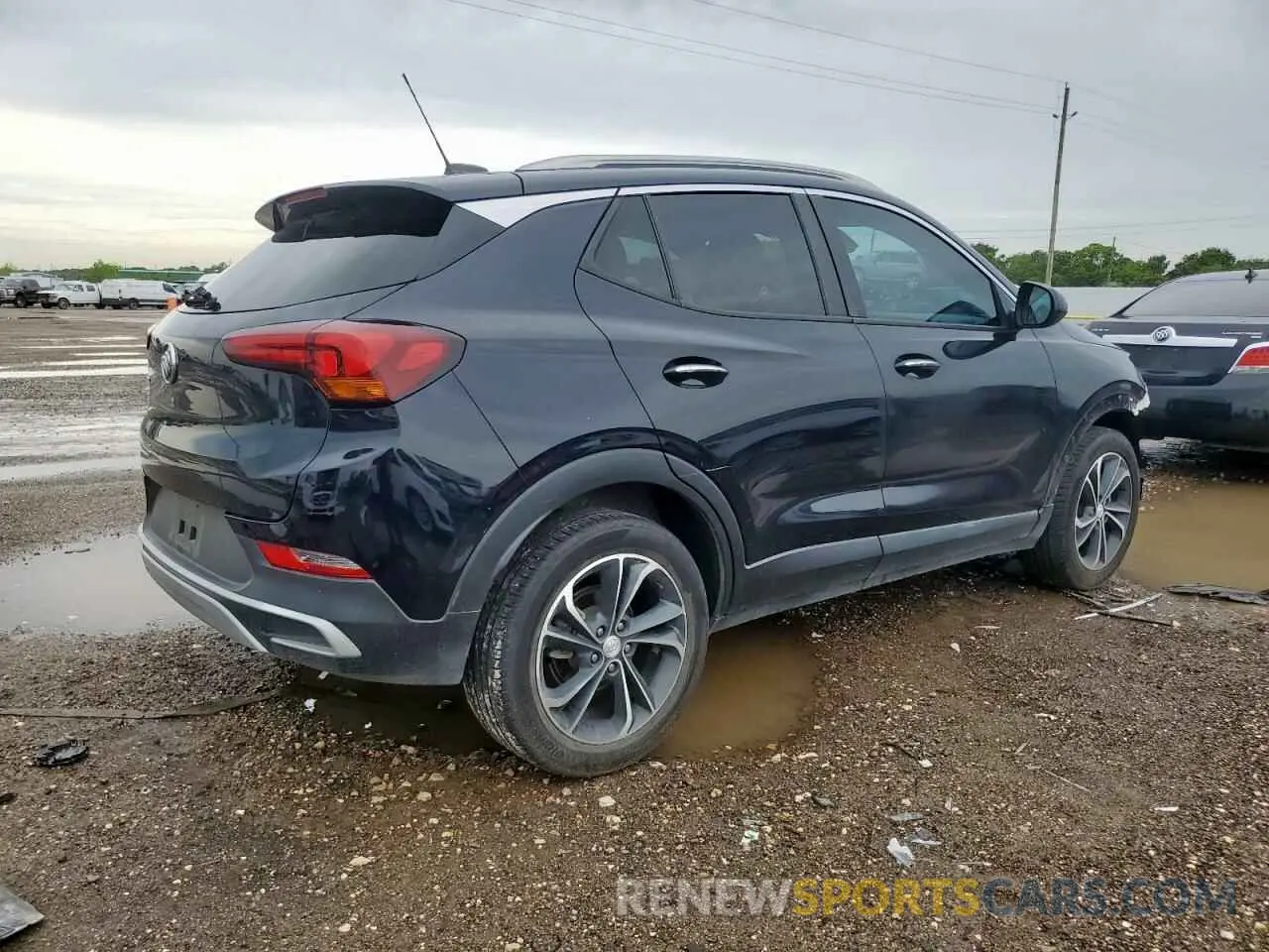 3 fotografías del automóvil dañado KL4MMDSL7LB106419 BUICK ENCORE 2020