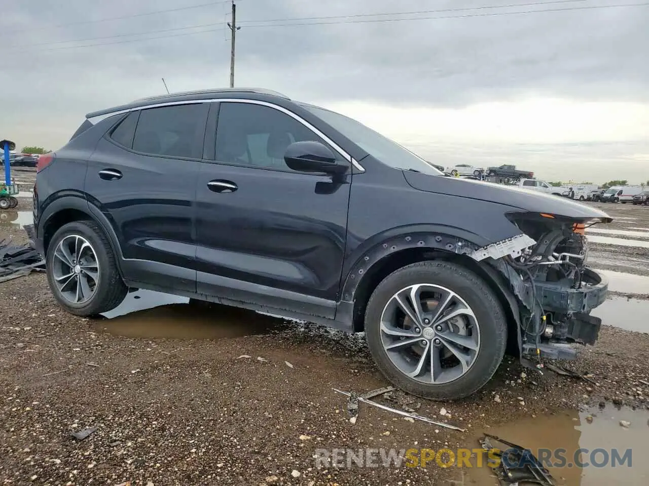 4 fotografías del automóvil dañado KL4MMDSL7LB106419 BUICK ENCORE 2020