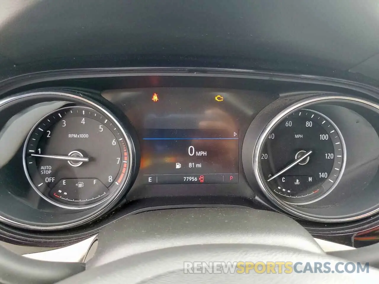 9 fotografías del automóvil dañado KL4MMDSL7LB106419 BUICK ENCORE 2020