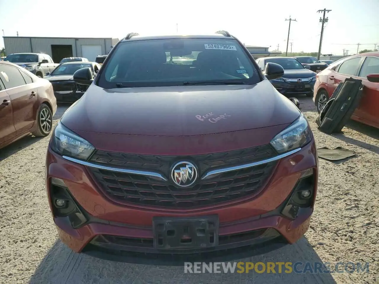 5 fotografías del automóvil dañado KL4MMDSL9LB115798 BUICK ENCORE 2020
