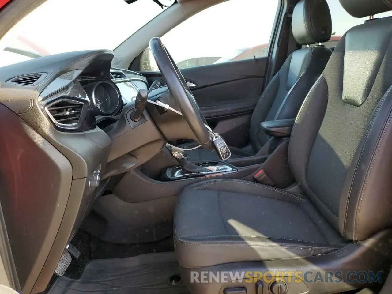 7 fotografías del automóvil dañado KL4MMDSL9LB115798 BUICK ENCORE 2020