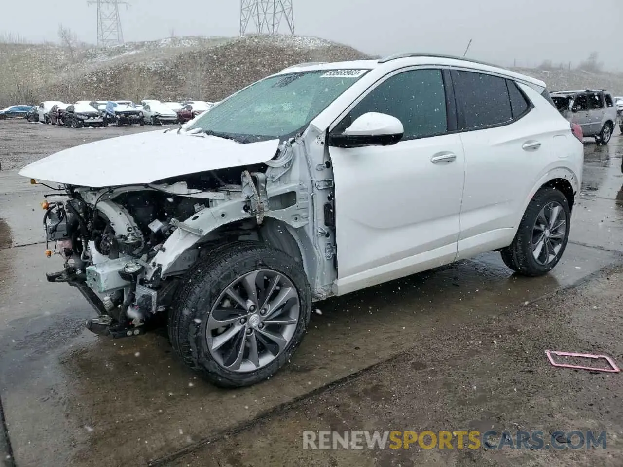 1 fotografías del automóvil dañado KL4MMESL2LB095786 BUICK ENCORE 2020