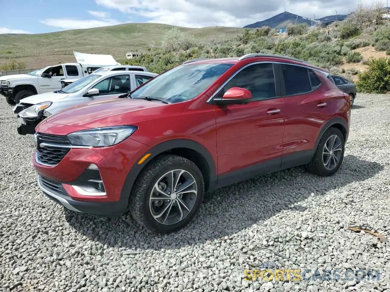1 fotografías del automóvil dañado KL4MMESL7LB104563 BUICK ENCORE 2020