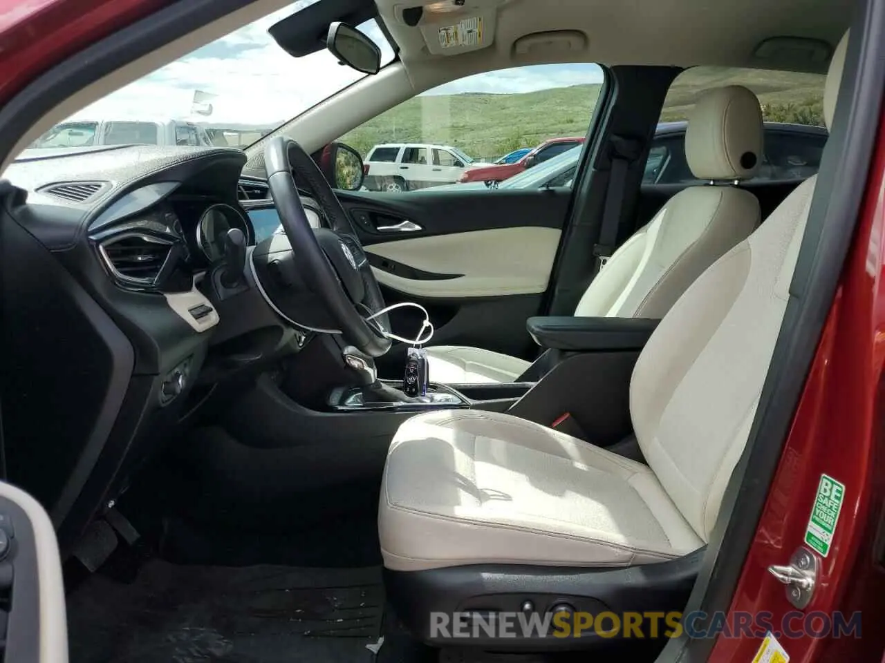 7 fotografías del automóvil dañado KL4MMESL7LB104563 BUICK ENCORE 2020