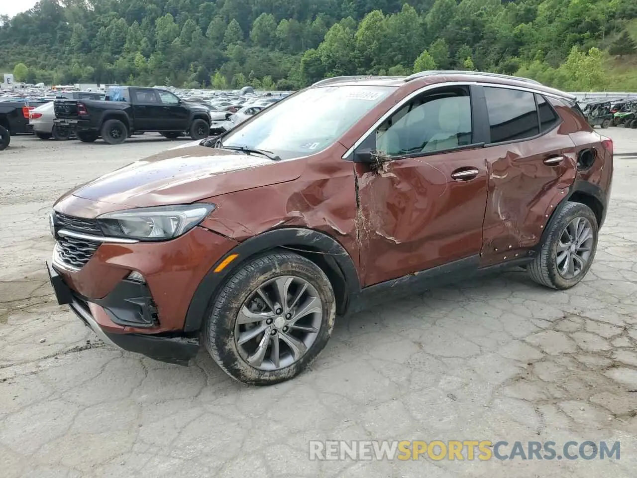 1 fotografías del automóvil dañado KL4MMESLXLB088844 BUICK ENCORE 2020