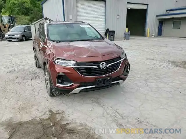 12 fotografías del automóvil dañado KL4MMESLXLB088844 BUICK ENCORE 2020